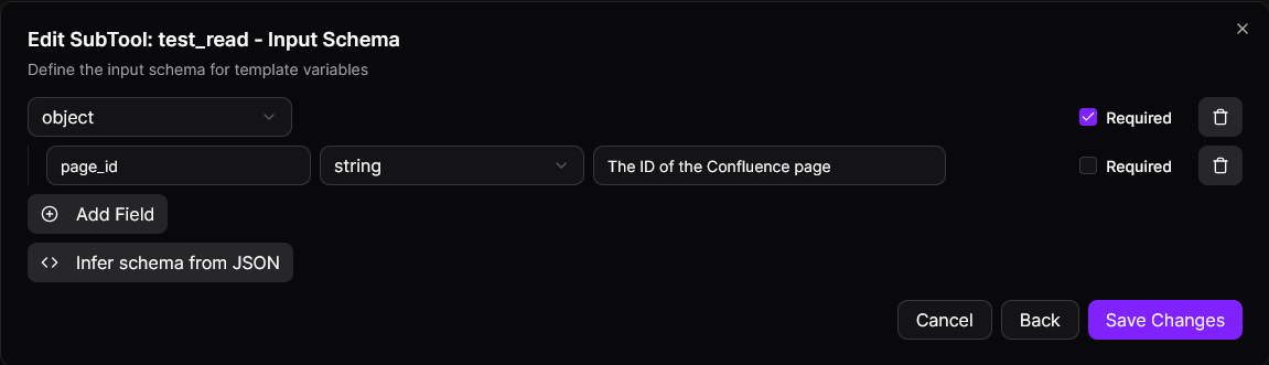 Confluence Read Config
