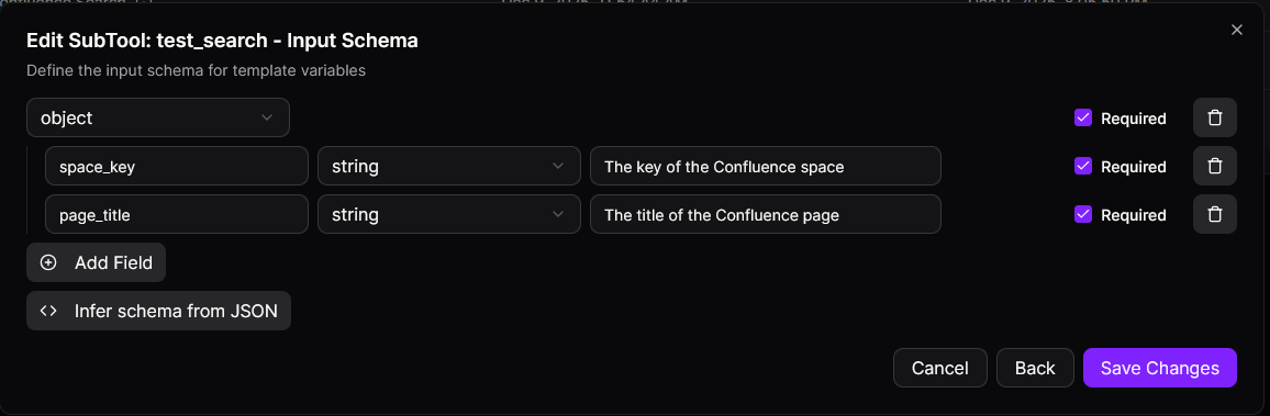 Confluence Search Config