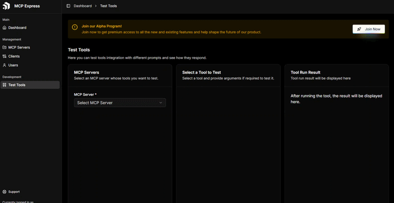 Testing MCP Tools